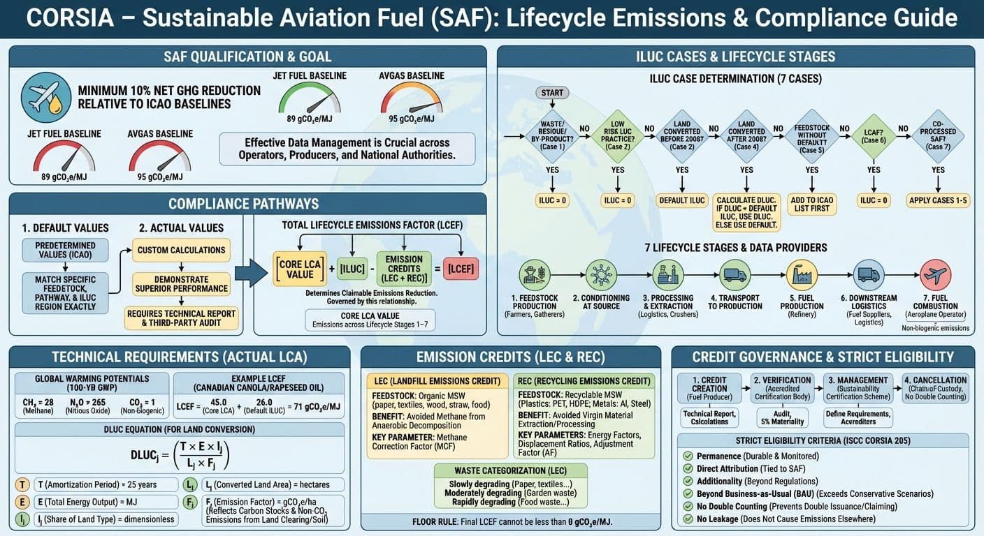 CORSIA – Sustainable Aviation Fuel